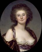 Adolf Ulrik Wertmuller Mademoiselle Charlotte Eckerman (1759-1790), Swedish opera singer and actress Spain oil painting artist